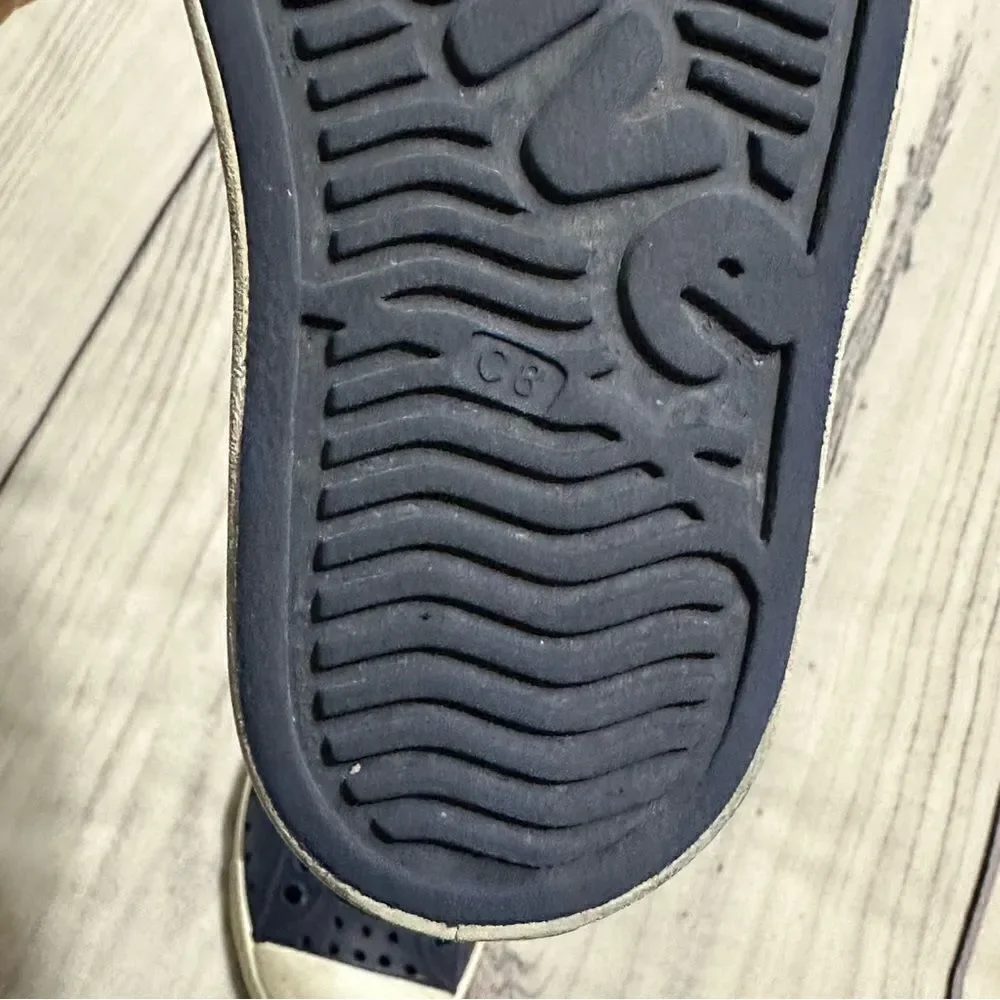 Native‎ Jefferson Navy Blue Kids Slip On Water Shoes Size C8